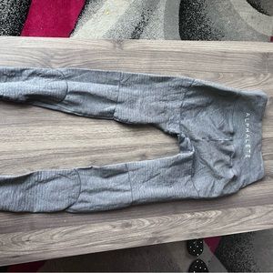 Alphalete OG revival leggings - charcoal grey - size M